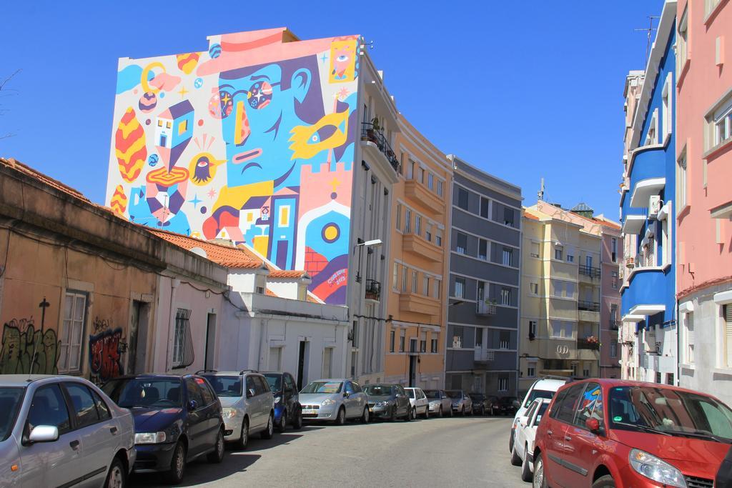 Appartamento Vista Espetacular Baixa E Rio Lisbona Esterno foto