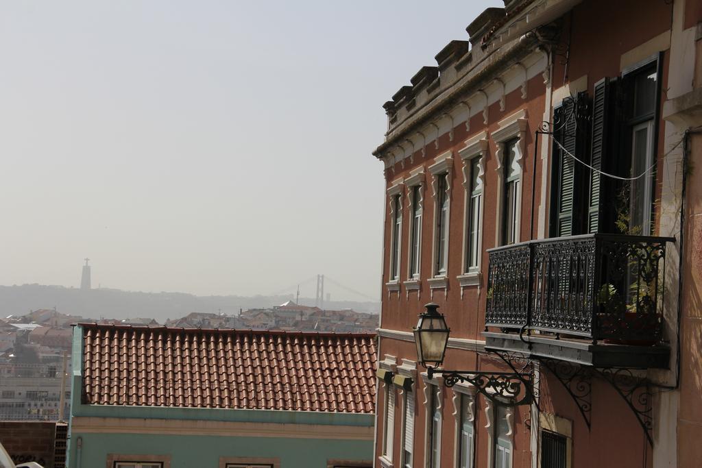 Appartamento Vista Espetacular Baixa E Rio Lisbona Esterno foto