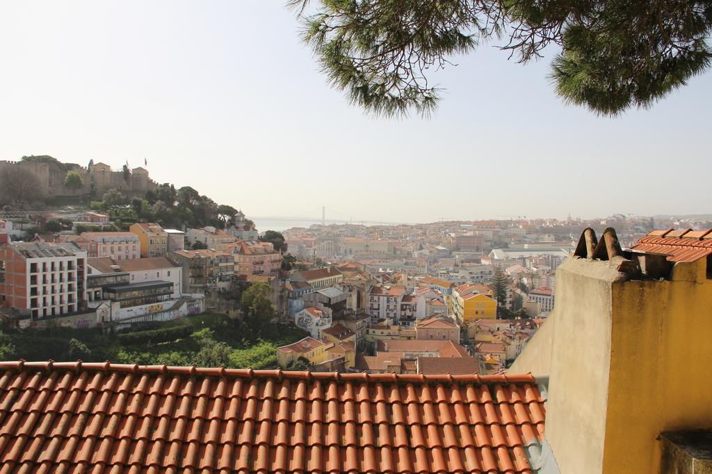 Appartamento Vista Espetacular Baixa E Rio Lisbona Esterno foto