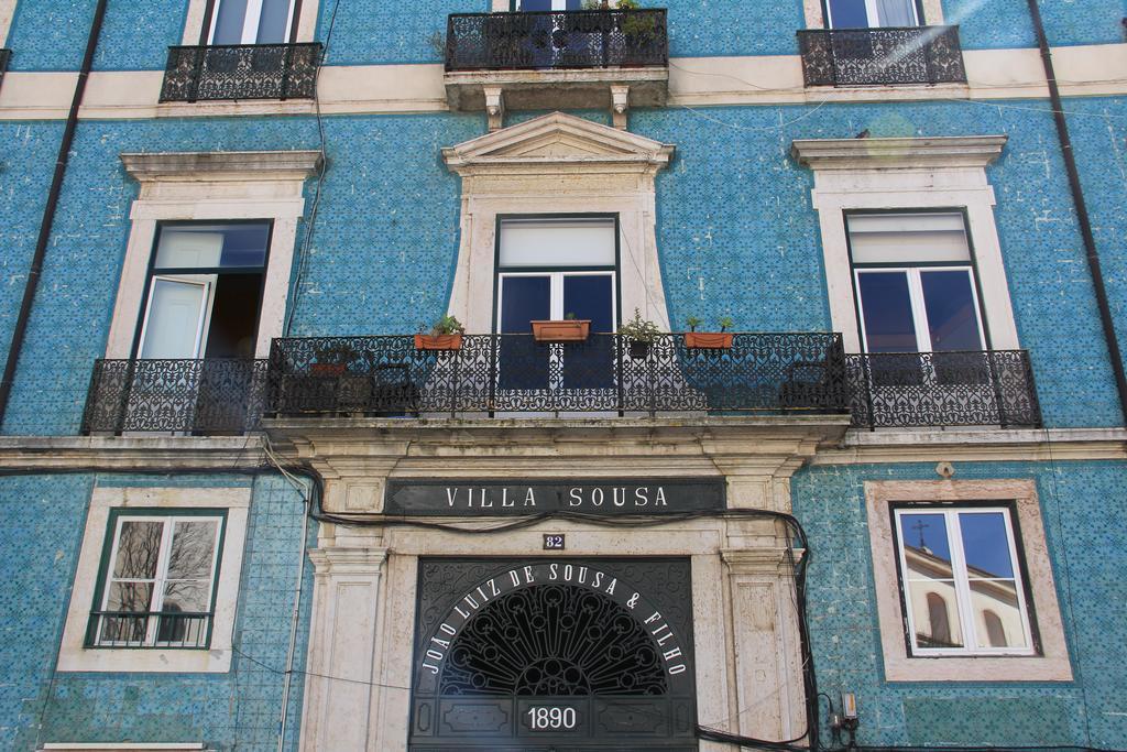 Appartamento Vista Espetacular Baixa E Rio Lisbona Esterno foto