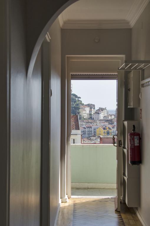 Appartamento Vista Espetacular Baixa E Rio Lisbona Esterno foto