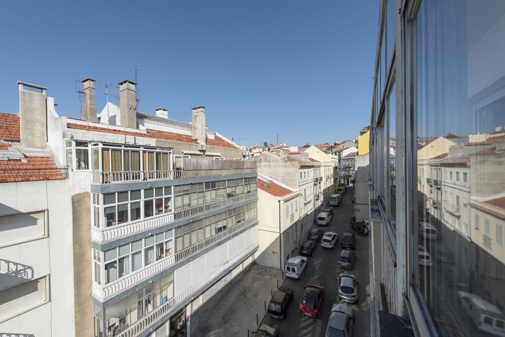 Appartamento Vista Espetacular Baixa E Rio Lisbona Esterno foto